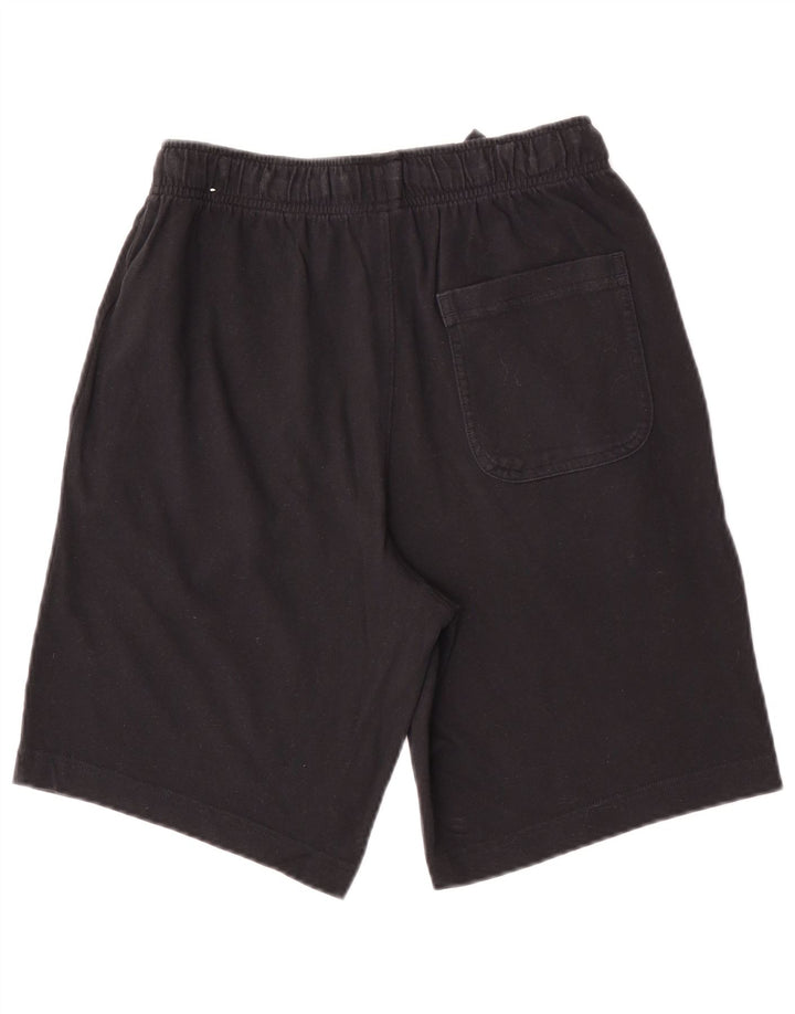 Nike Herren-Sportshorts, Größe S, schwarze Baumwolle