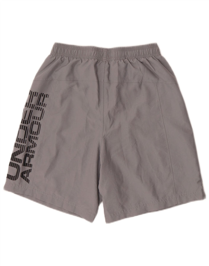 Under Armour Herren Heat Gear Graphic Sportshorts, Größe S, Grau, Polyester