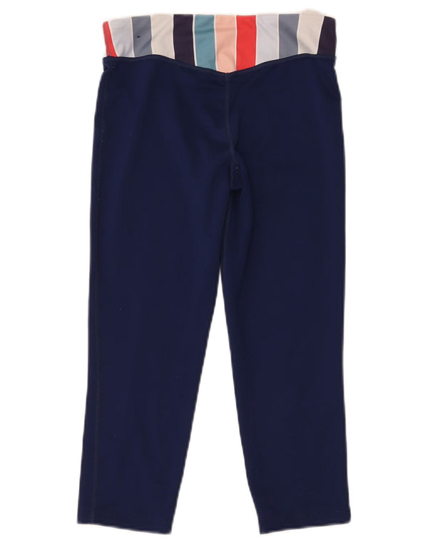 Nike Dri Fit Grafik-Leggings für Mädchen, 12–13 Jahre, Größe L, Marineblau, Farbblock