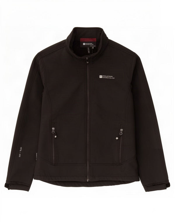 Mountain Warehouse Damen-Windbreaker-Jacke, UK 12, Mittelschwarz, Polyester