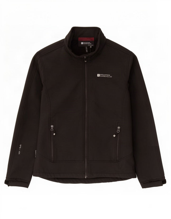 Mountain Warehouse Damen-Windbreaker-Jacke, UK 12, Mittelschwarz, Polyester