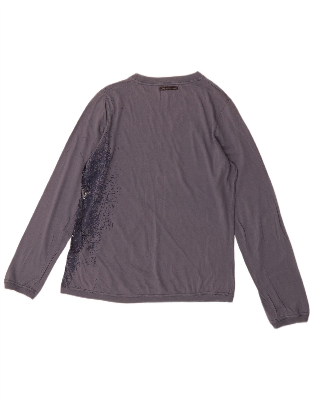 Marlboro Classics Damen Grafik-Top Langarm UK 18 XL Marineblau
