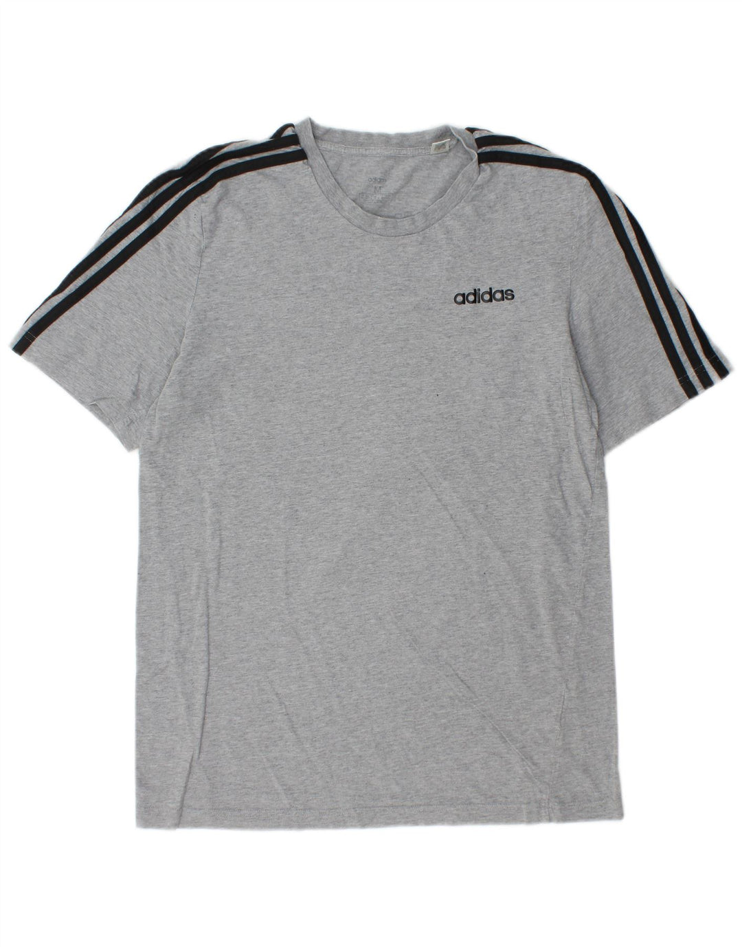 ADIDAS Herren T-Shirt Top Mittelgrau meliert