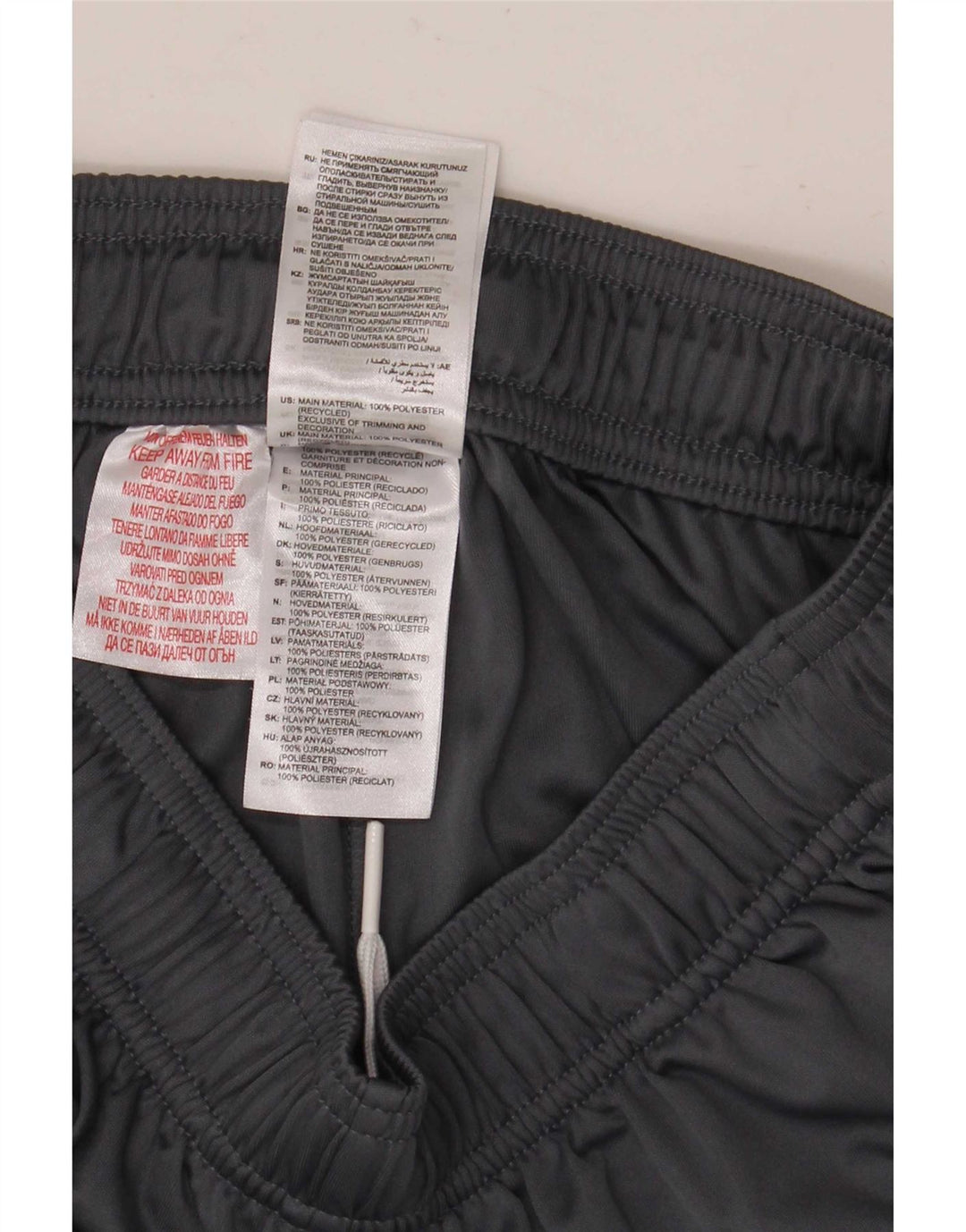 Adidas Aeroready Sportshorts für Jungen, 15–16 Jahre, graues Polyester