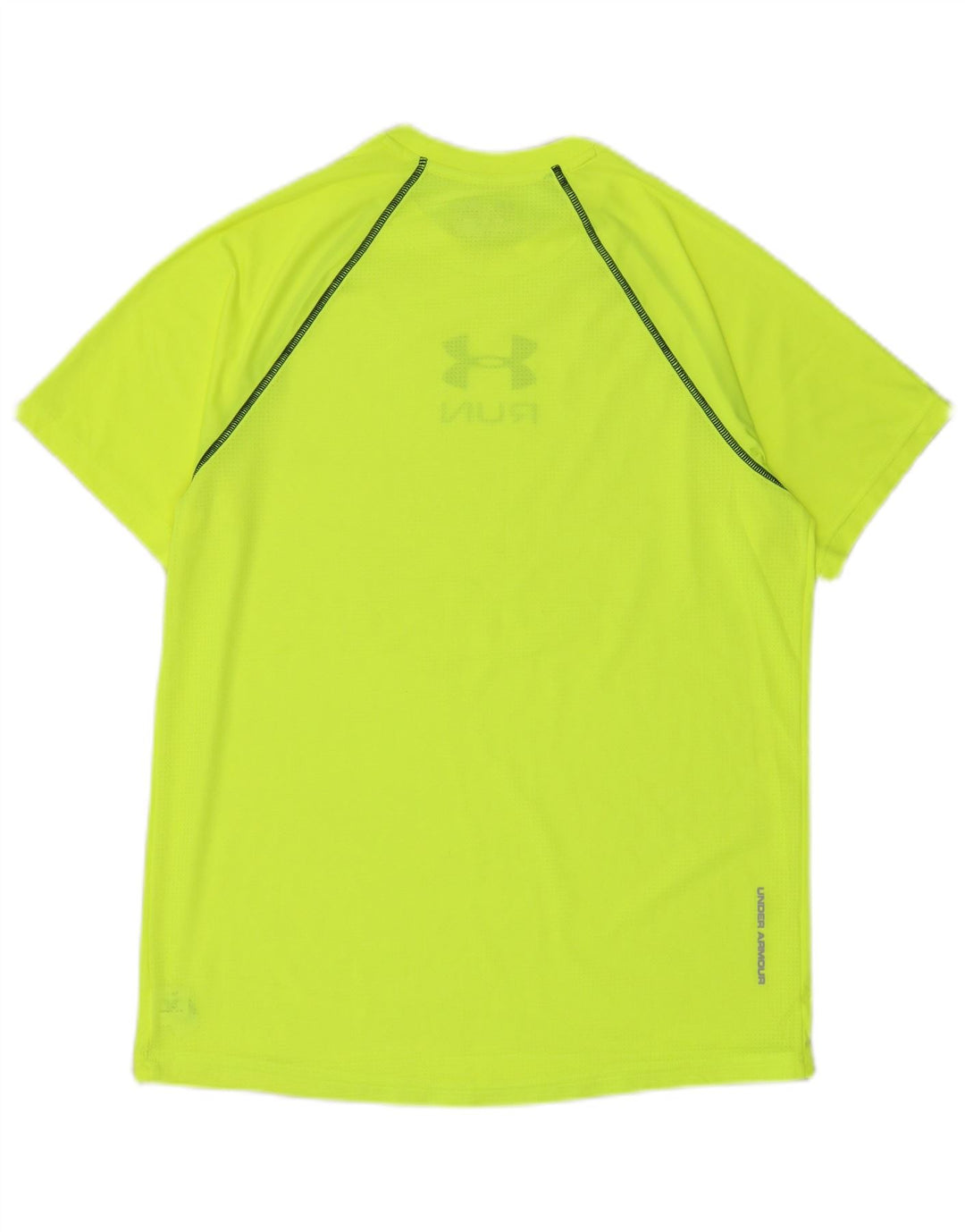 UNDER ARMOUR Herren Heat Gear Graphic T-Shirt Top Mittelgrünes Polyester