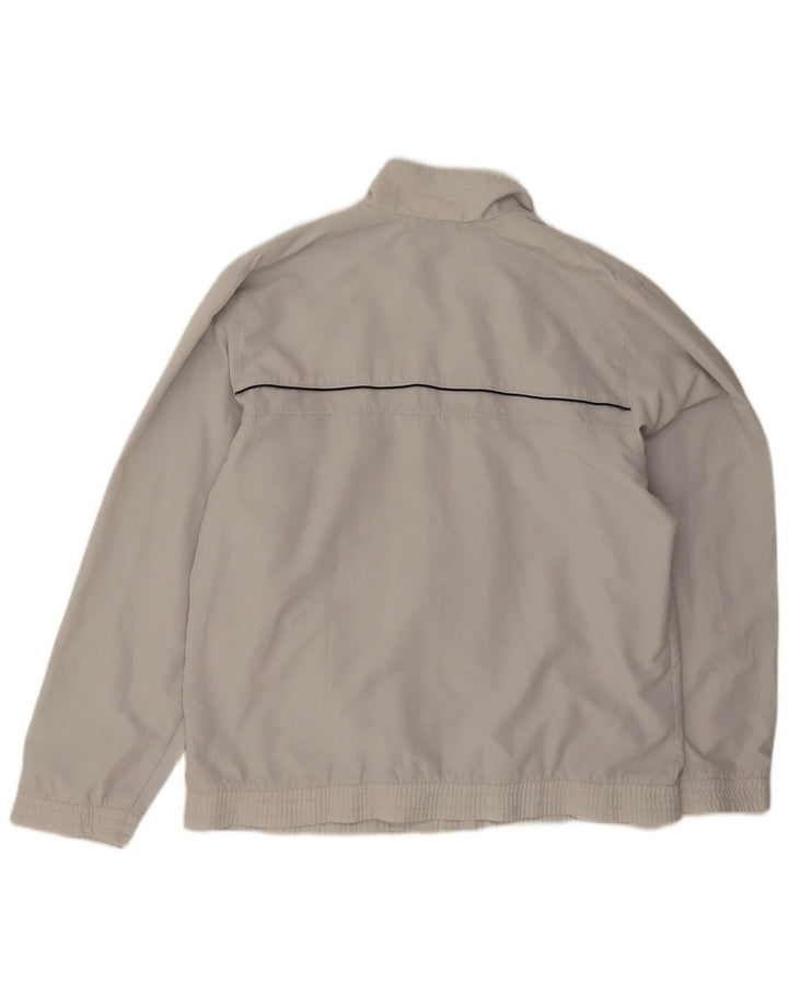 Adidas Herren Trainingsanzug Top Jacke UK 46/48 XL Grau Polyester