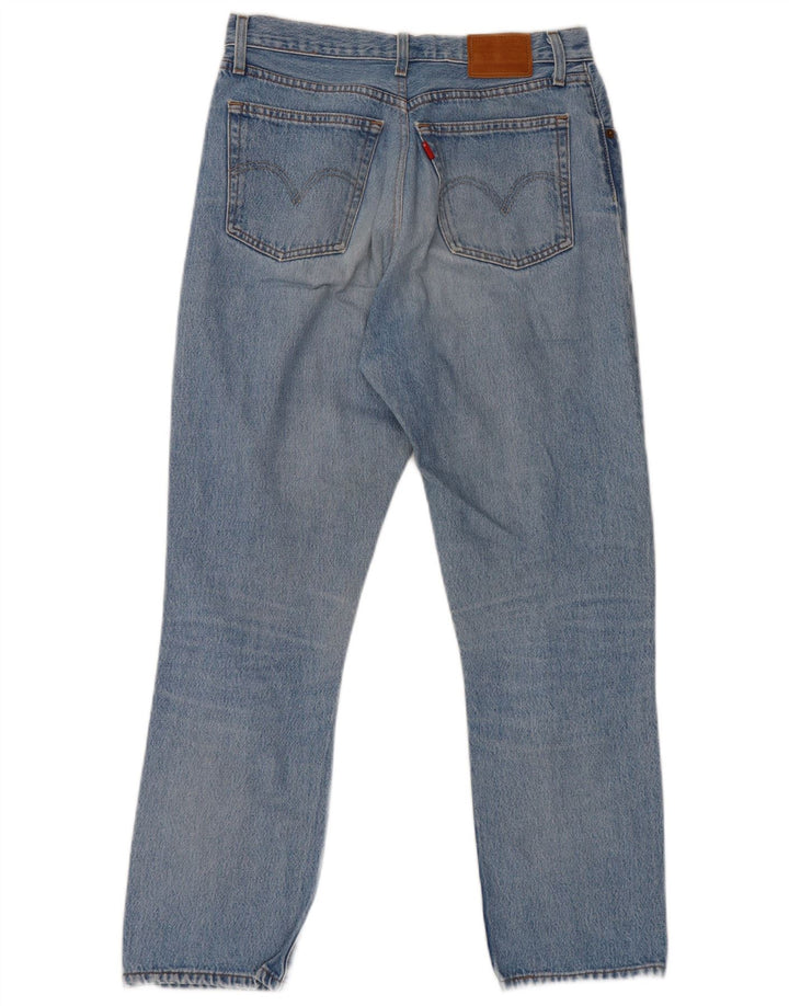 Levi's Herren 501 Straight Jeans W30 L28 Blaue Baumwolle