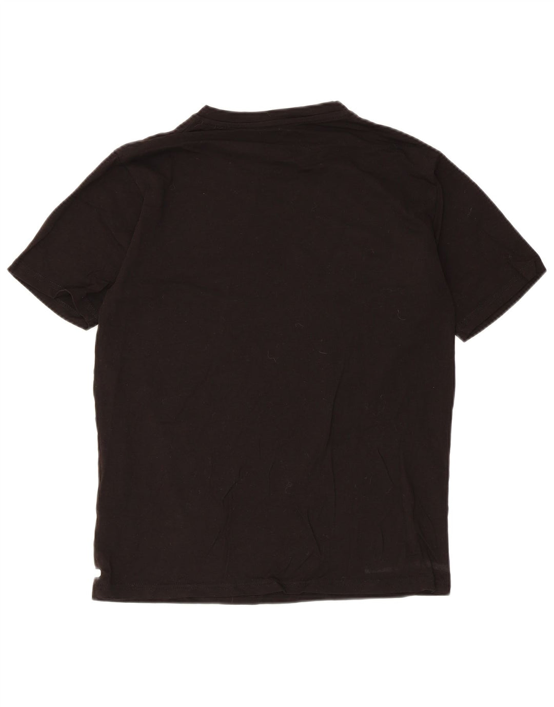 Gas Herren T-Shirt Top Medium Schwarz Baumwolle