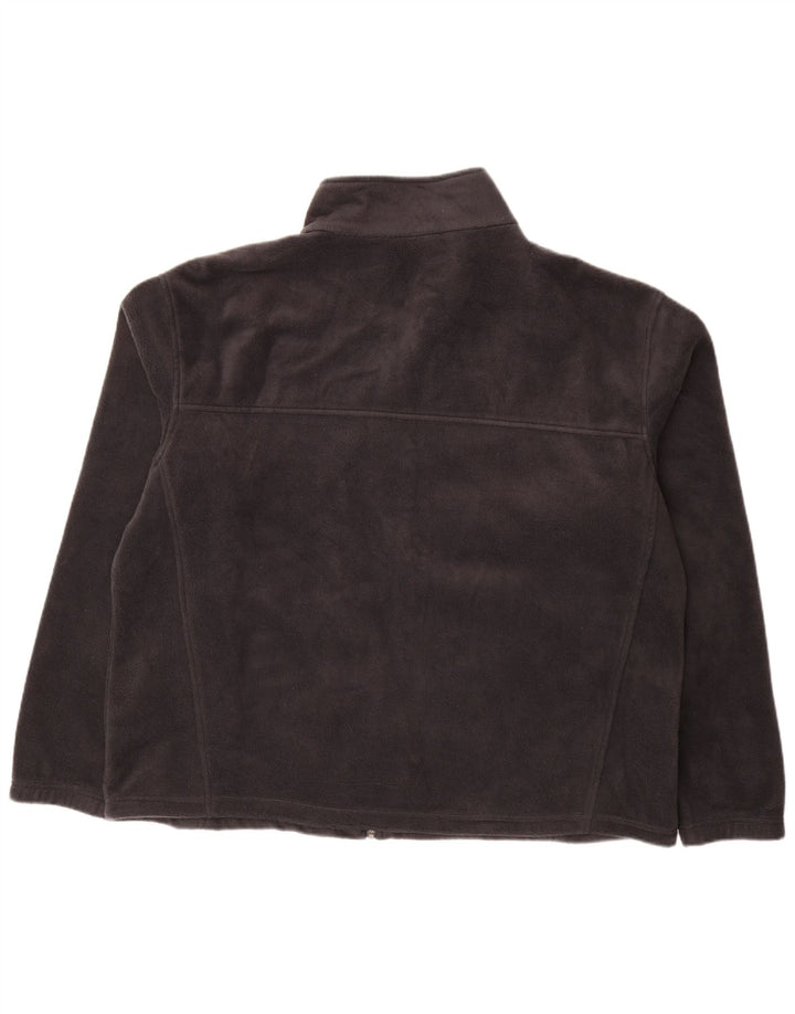 COLUMBIA Herren Fleecejacke UK 44 2XL Schwarz Polyester