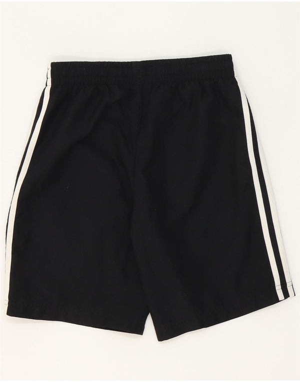 Adidas Sportshorts für Jungen, 11–12 Jahre, schwarzes Polyester