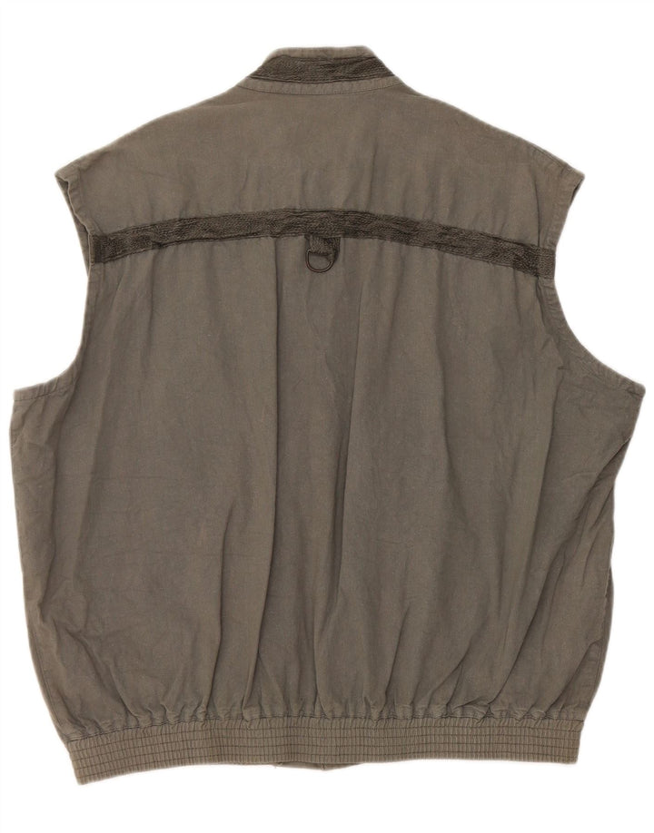 Vintage Herren Gilet UK 42 XL Grau