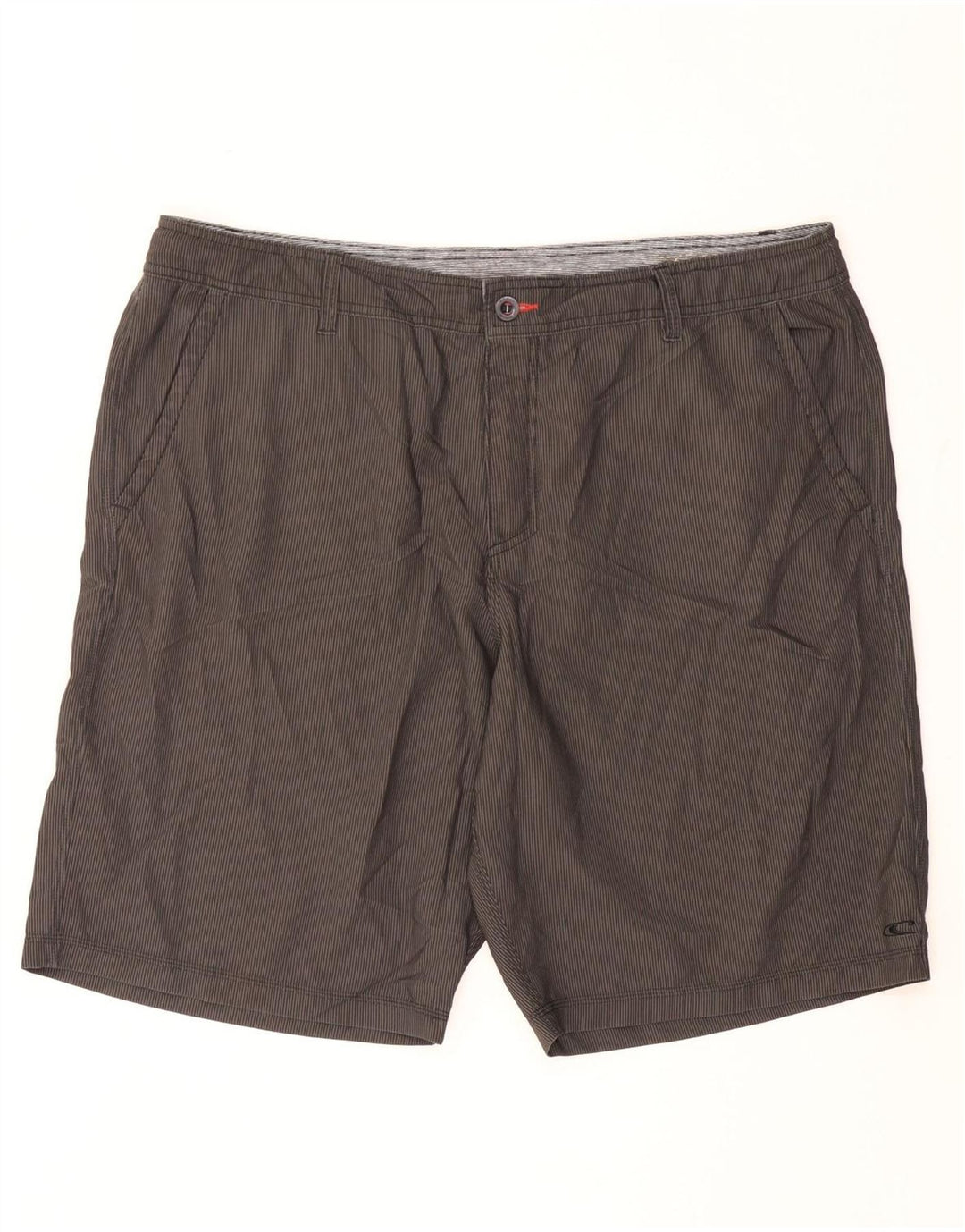 O'Neill Herren Chinoshorts W40 XL Graues Nadelstreifen-Polyester