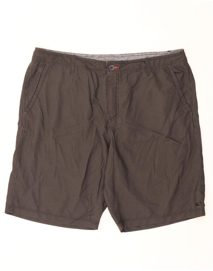 O'Neill Herren Chinoshorts W40 XL Graues Nadelstreifen-Polyester