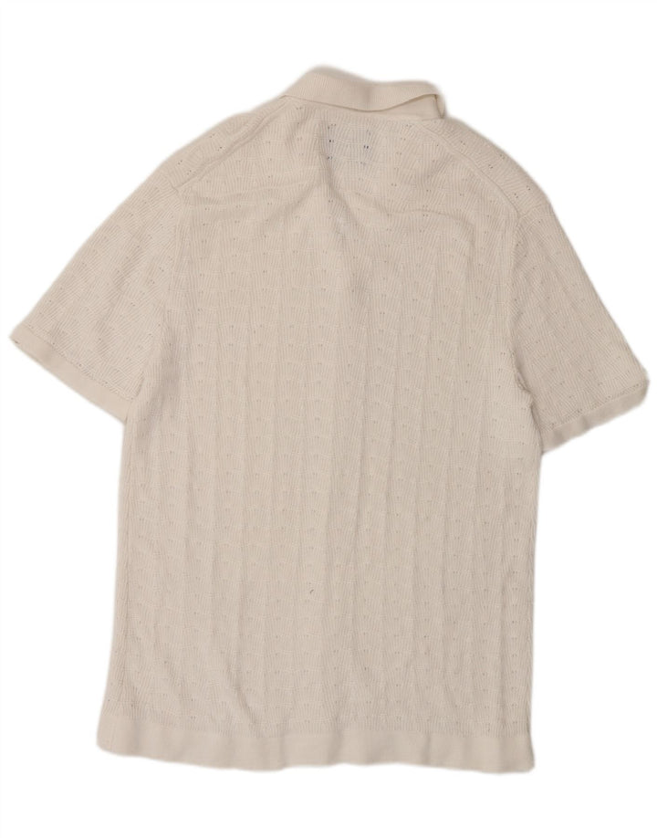Abercrombie & Fitch Herren Kurzarmhemd Mittelweiß