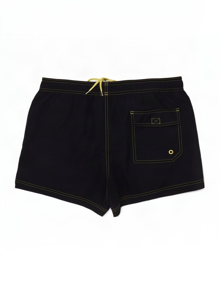 Calvin Klein Herren Badeshorts mit Grafik, groß, marineblaues Polyester