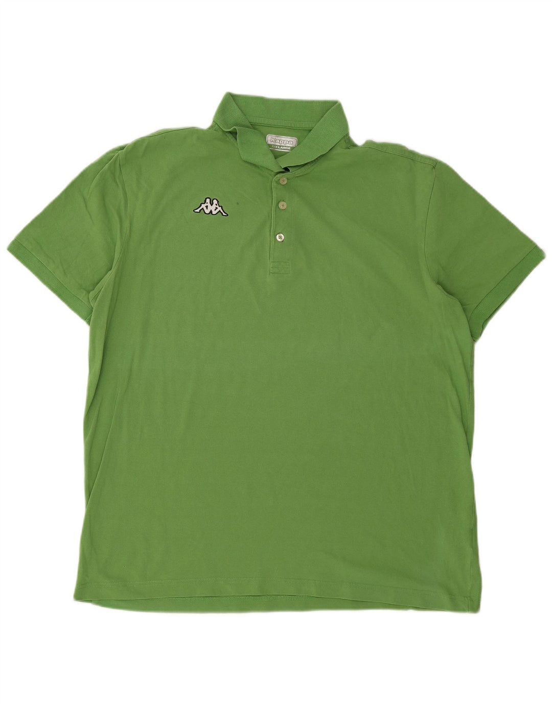 Kappa Herren Poloshirt 3XL Grüne Baumwolle