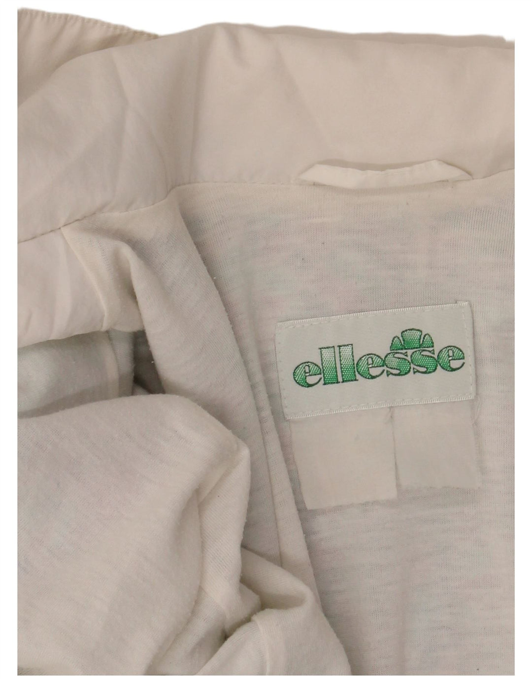 ELLESSE Herren-Trainingsanzug-Oberteil, Jacke, XL, Weiß, geometrisch