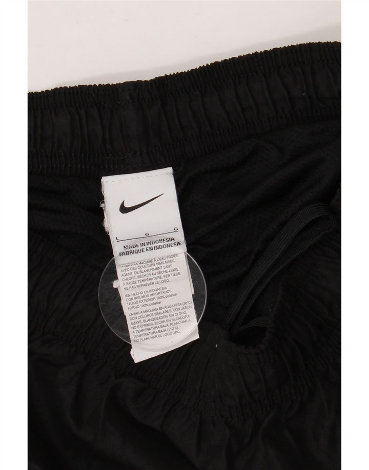 Nike Damen Sportshorts UK 14 Large Schwarz Polyester