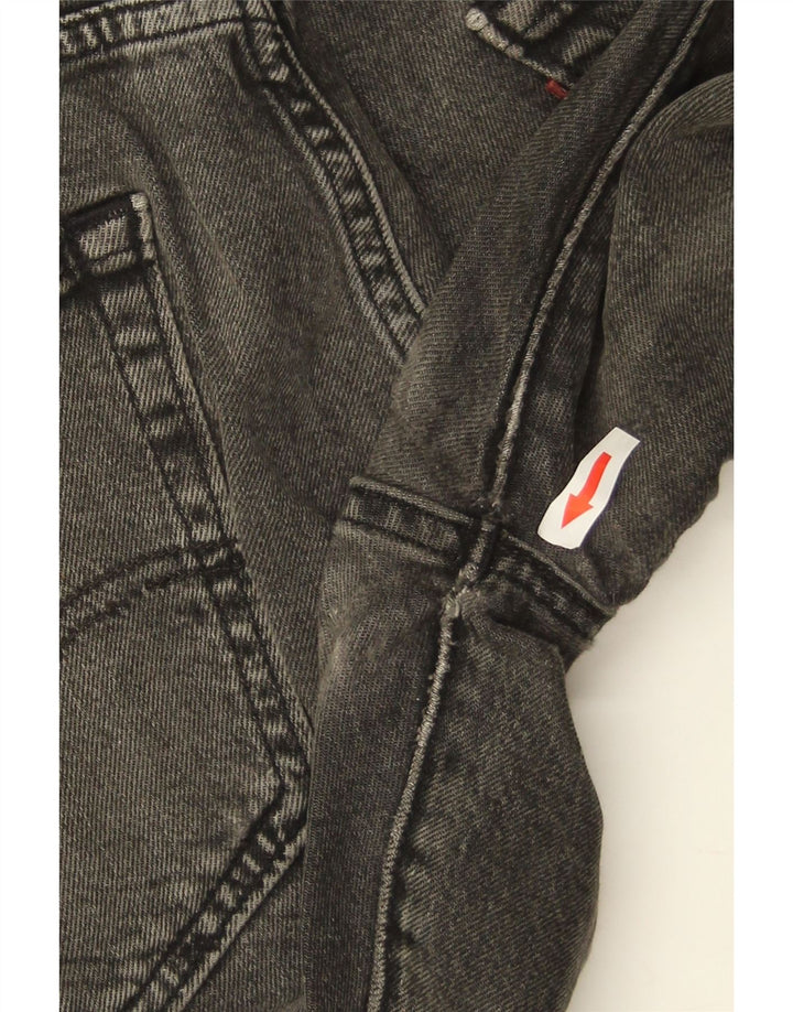 Levi's Herren 502 Tapered Jeans W32 L30 Graue Baumwolle