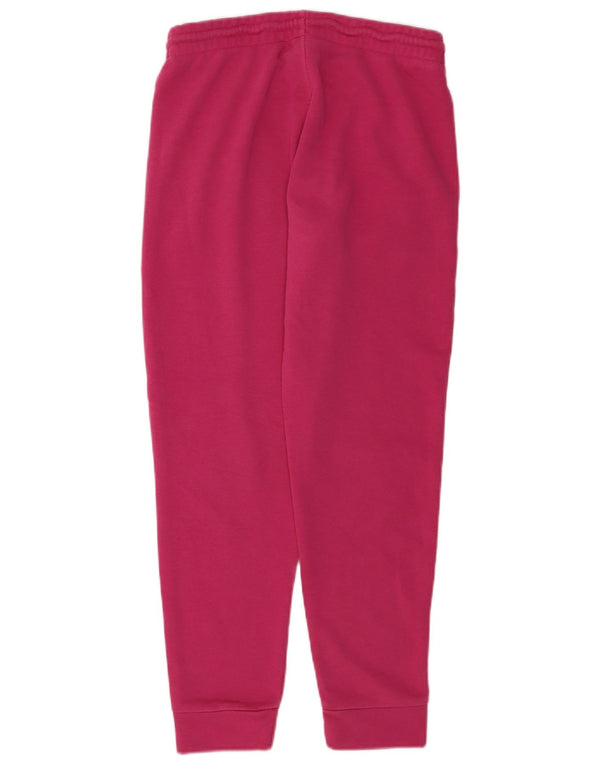 Reebok Damen Trainingshose Jogger UK 8/10 Small Rosa Baumwolle