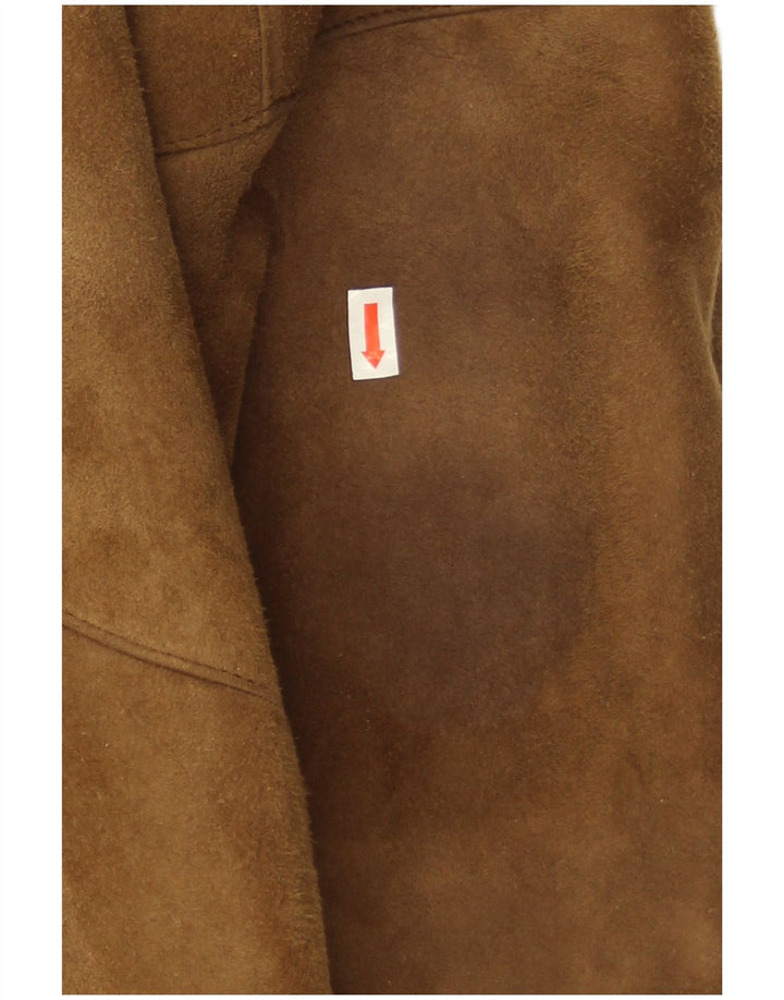 Friitala Damen Lammfelljacke EU 40 Mittelbeige