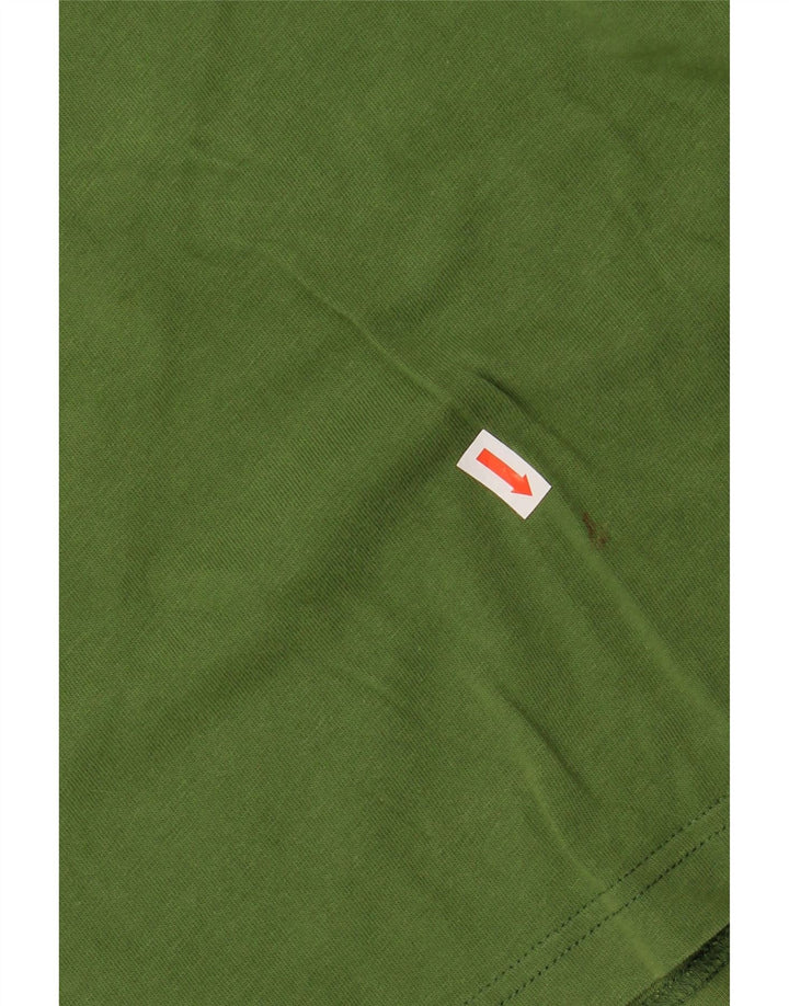 CHAMPION Herren Celtics Graphic Top Langarm Große grüne Baumwolle