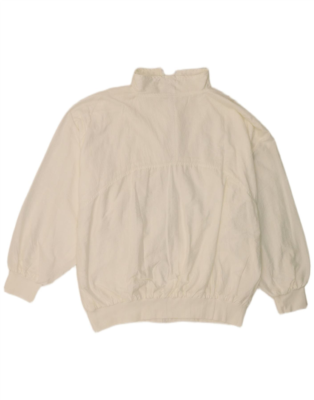 Trigema Herren-Trainingsanzug-Oberteil, Jacke, XL, weißes Nylon