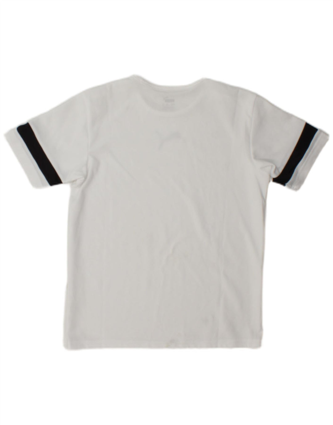 Puma T-Shirt für Jungen, 13–14 Jahre, weißes Farbblockdesign