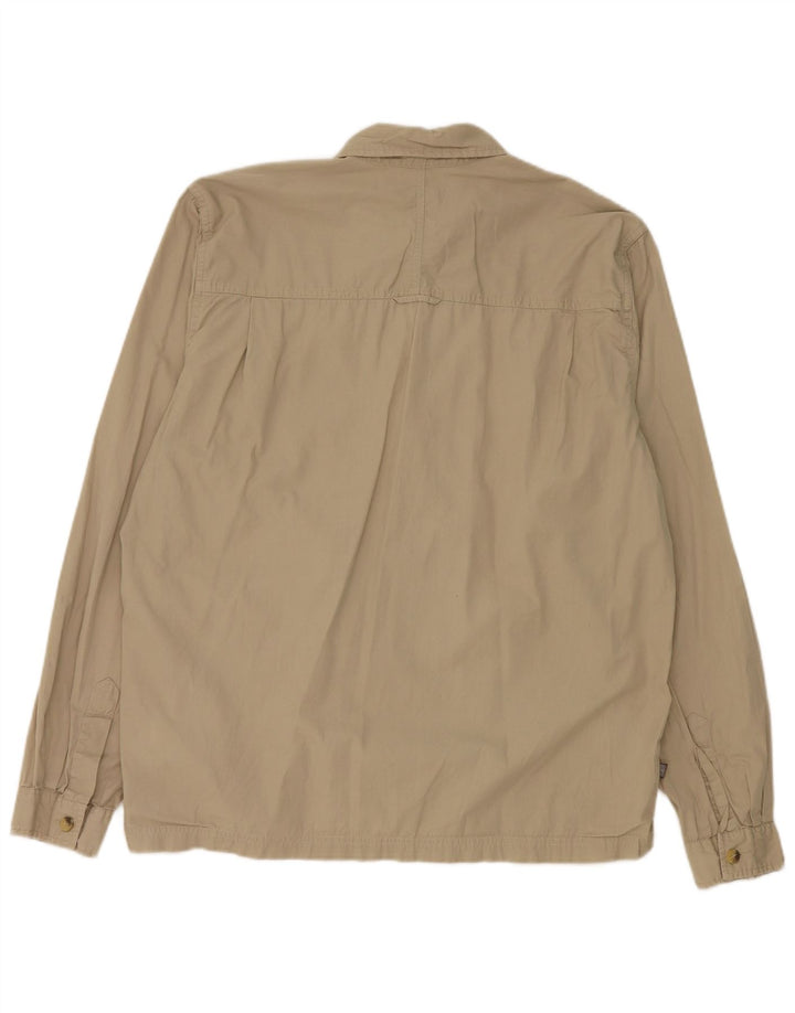 Mountain Warehouse Herrenhemd XL Beige Baumwolle