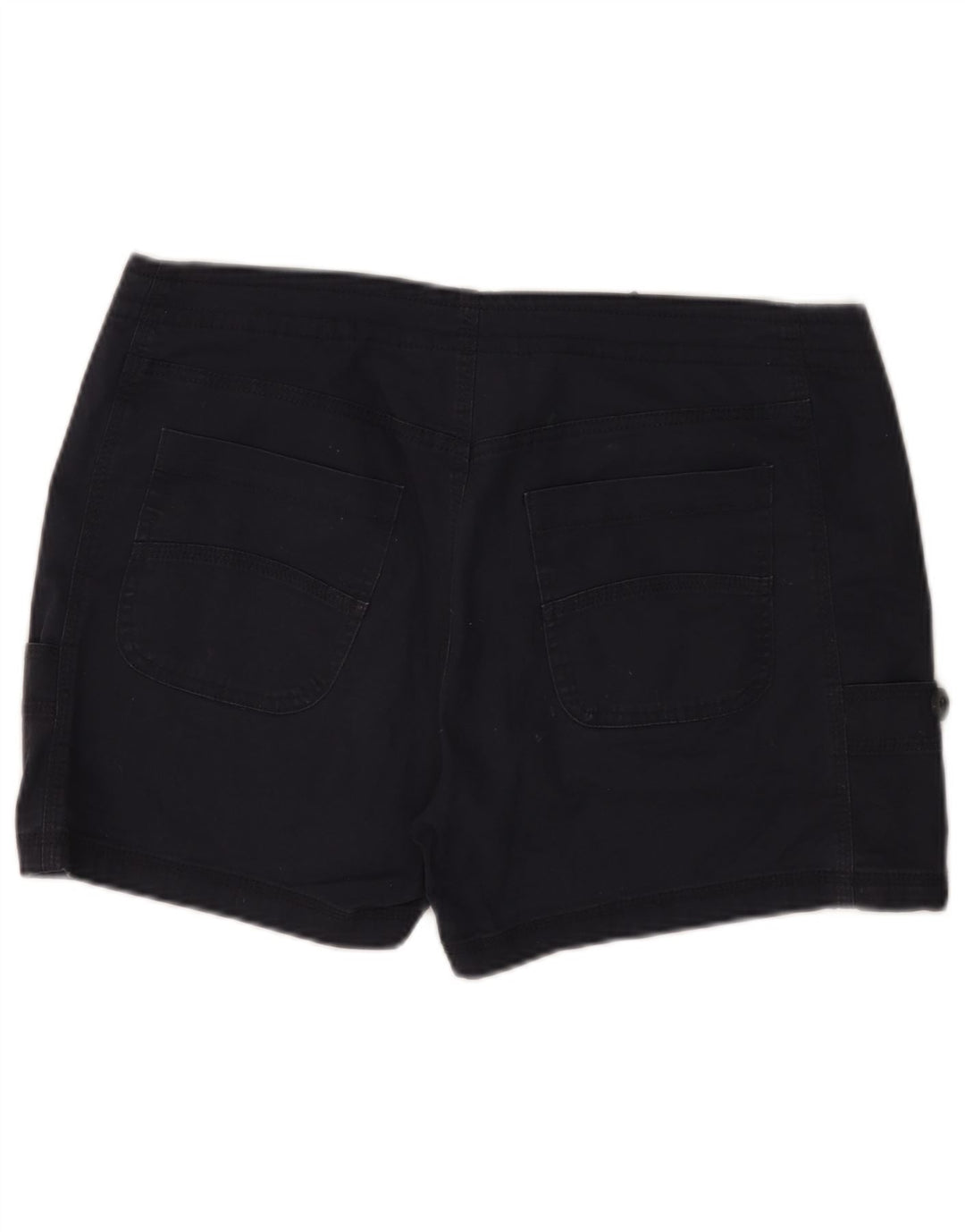 Weird Fish Damen Cargoshorts UK 14 Large W36 Marineblaue Baumwolle