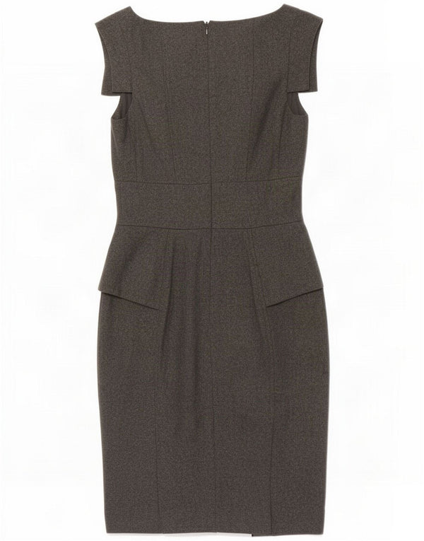 French Connection Damen Etuikleid UK 8 Small Graue Viskose