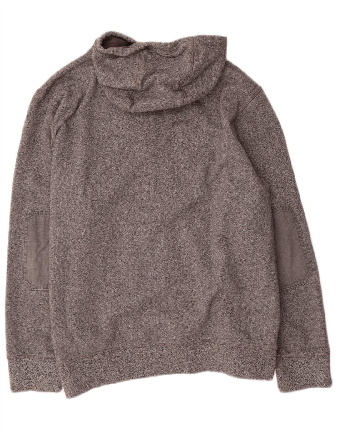 Fat Face Herren-Kapuzenpullover mit Reißverschluss, 2XL, graue Baumwolle