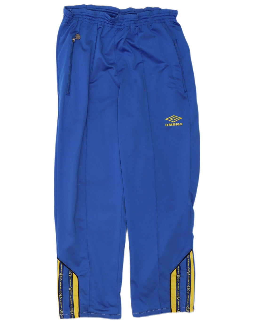 Umbro Herren-Trainingshose mit Grafik, Größe L, Blau
