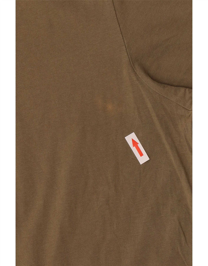 Jack & Jones Herren-T-Shirt mit Grafik, groß, Khaki, Baumwolle