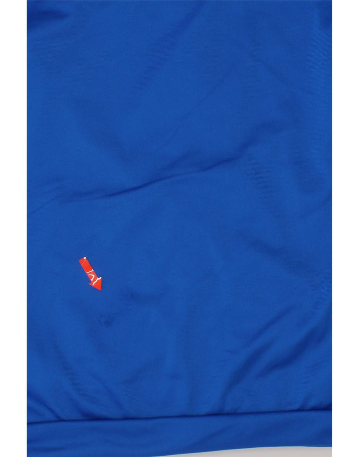 PUMA Boys Tracksuit Top Jacket 9-10 Years Blue Colourblock Polyester Vintage Puma and Second-Hand Puma from Messina Hembry 