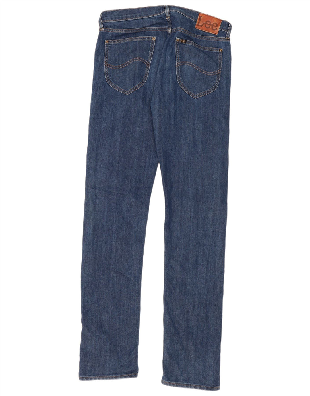 Lee Herren Daren Slim Jeans W33 L36 Blaue Baumwolle
