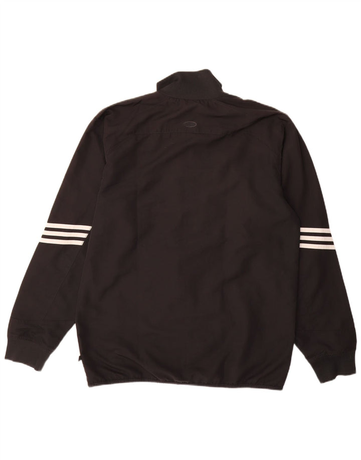 ADIDAS Herren Clima 365 Trainingsanzug Top Jacke Small Schwarz Polyester