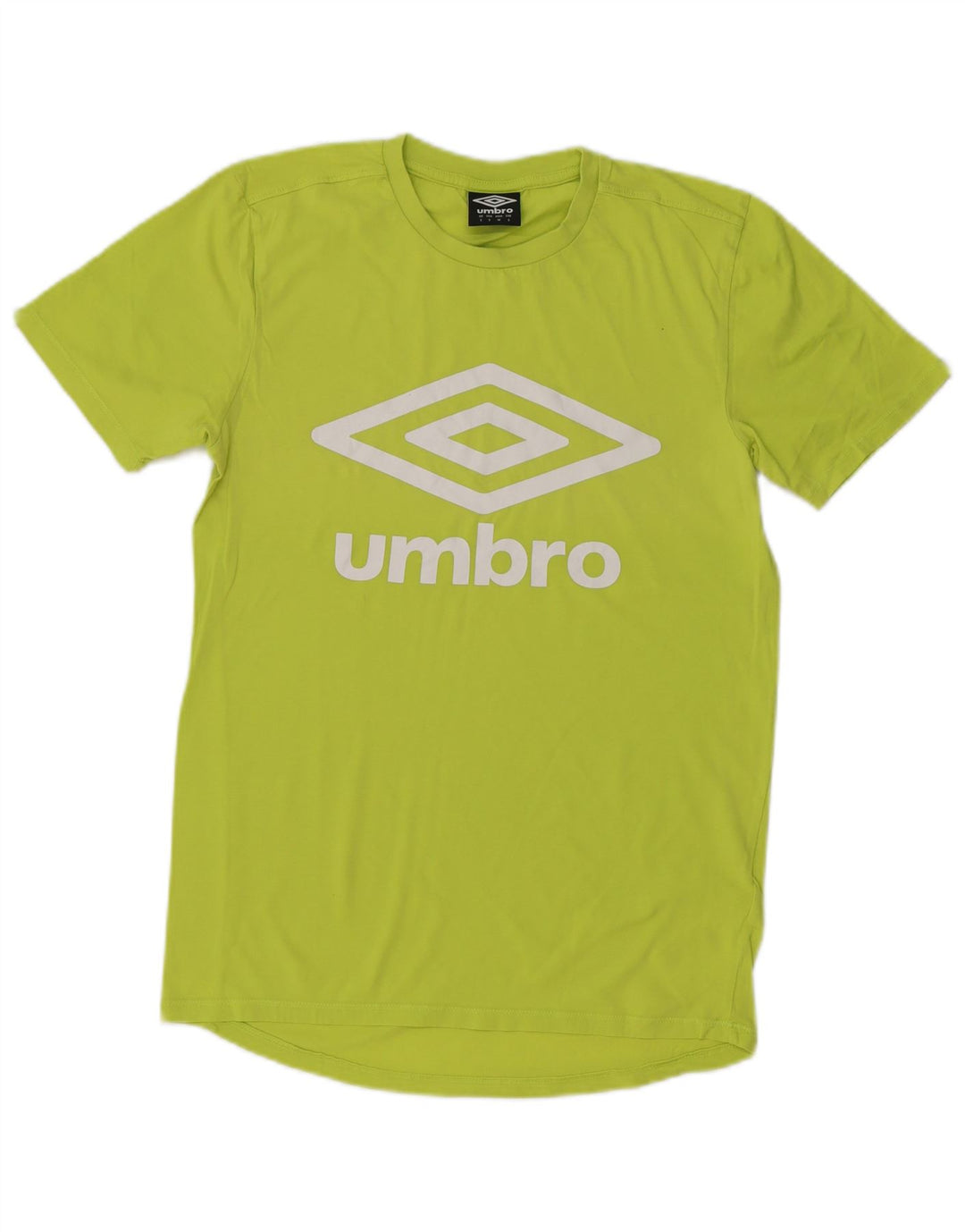 Umbro Herren-T-Shirt mit Grafik, Größe S, grüne Baumwolle