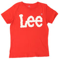 Lee Herren T-Shirt mit Grafik, Größe L, Rot