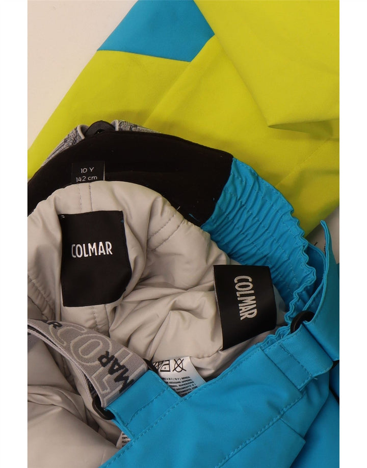 Colmar Jungen-Ski-Set, 2-teilig, 9–10 Jahre, Blau, Farbblock