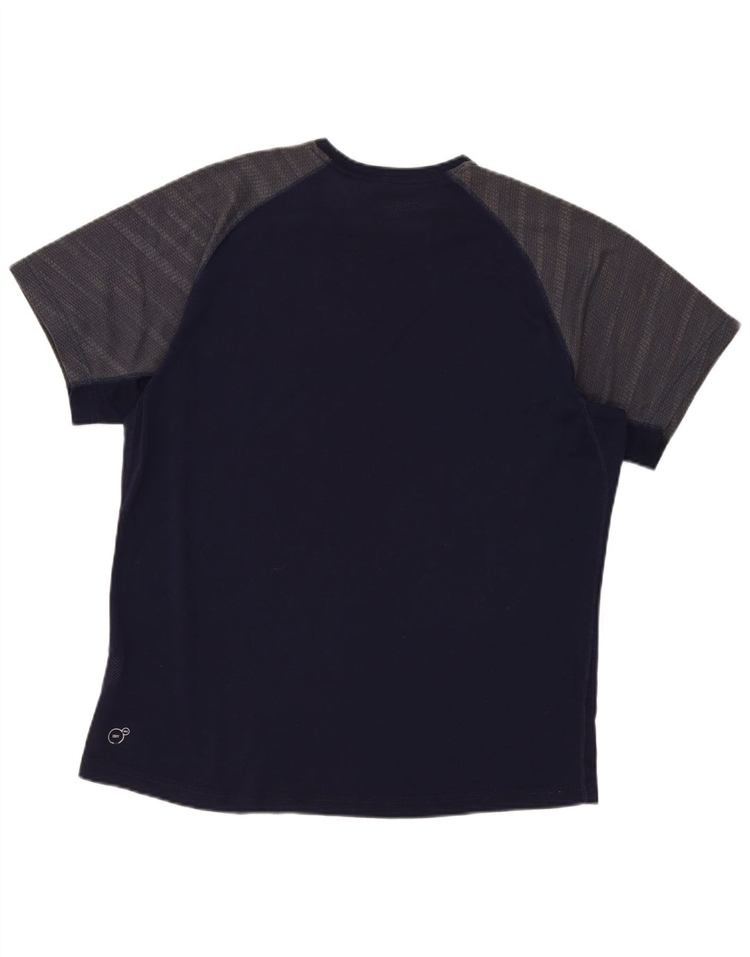 Puma Herren T-Shirt Top XL Marineblau Colourblock Polyester