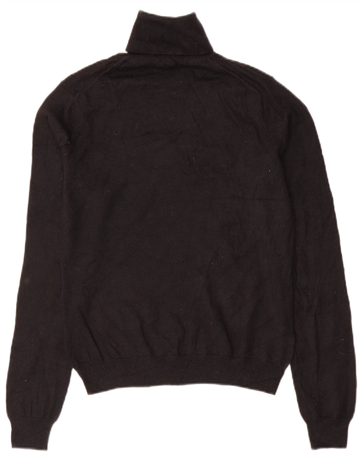BROOKS BROTHERS Rollkragenpullover für Damen, Gr. 10, Schwarz
