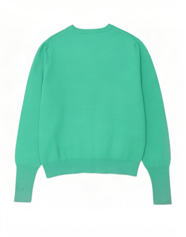 Marks & Spencer Damen-Cardigan-Pullover UK 14 Große grüne Viskose