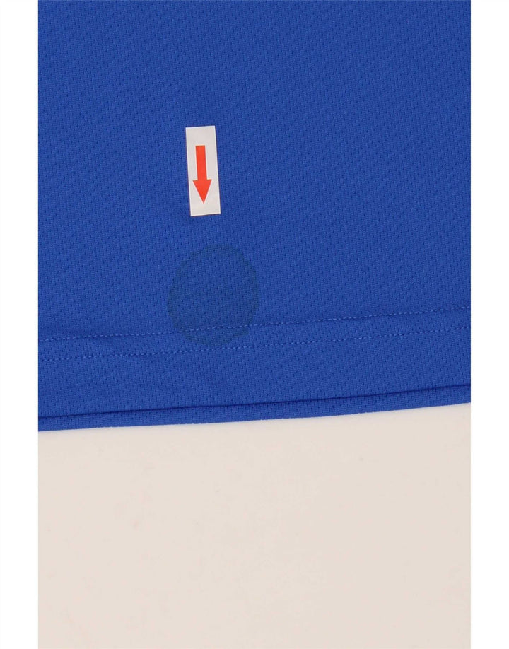 Adidas Herren Aeroready Poloshirt, großes blaues Polyester