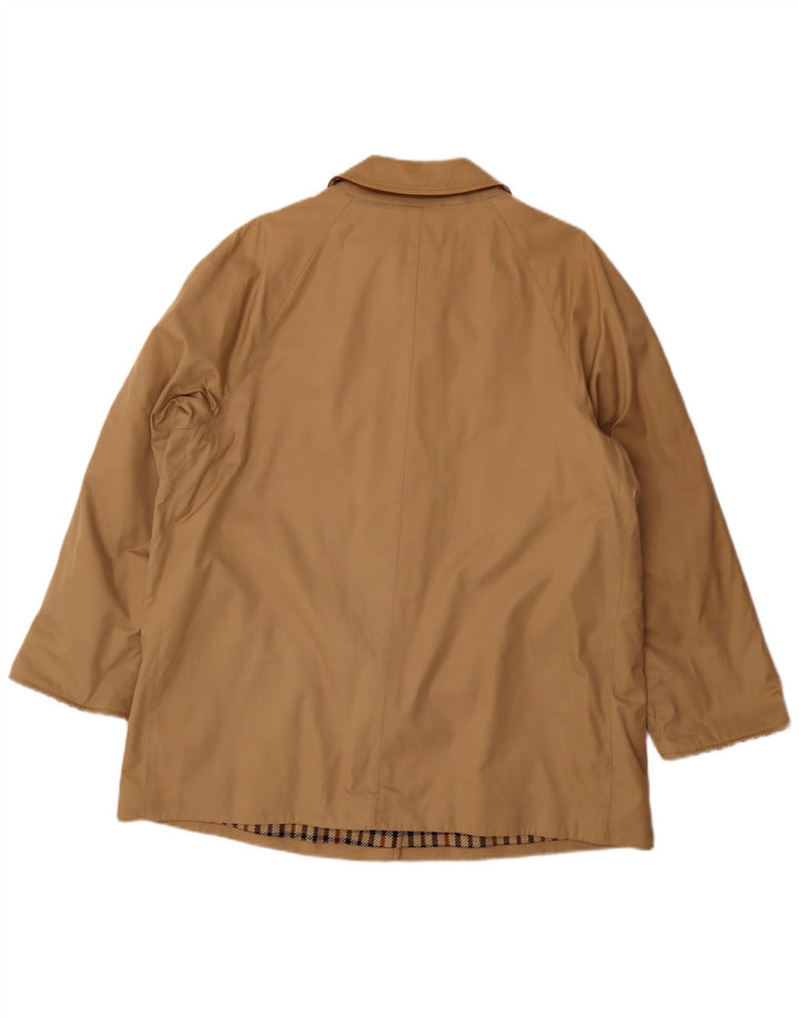 DAKS Übergroße Utility-Jacke für Damen, EU 42, große beige Baumwolle