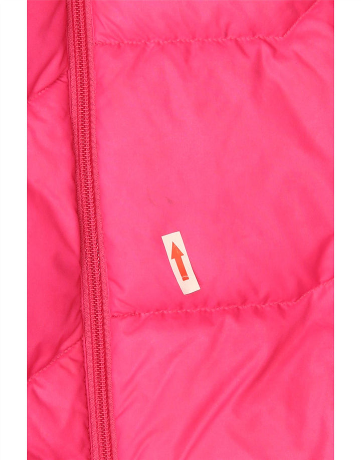 Puma Damen Wattierte Weste UK 10 Small Pink Nylon