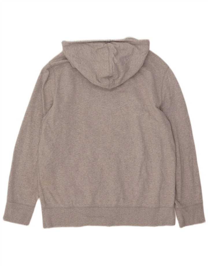 Levi's Herren-Kapuzenpullover mit Reißverschluss, groß, grau gefleckte Baumwolle