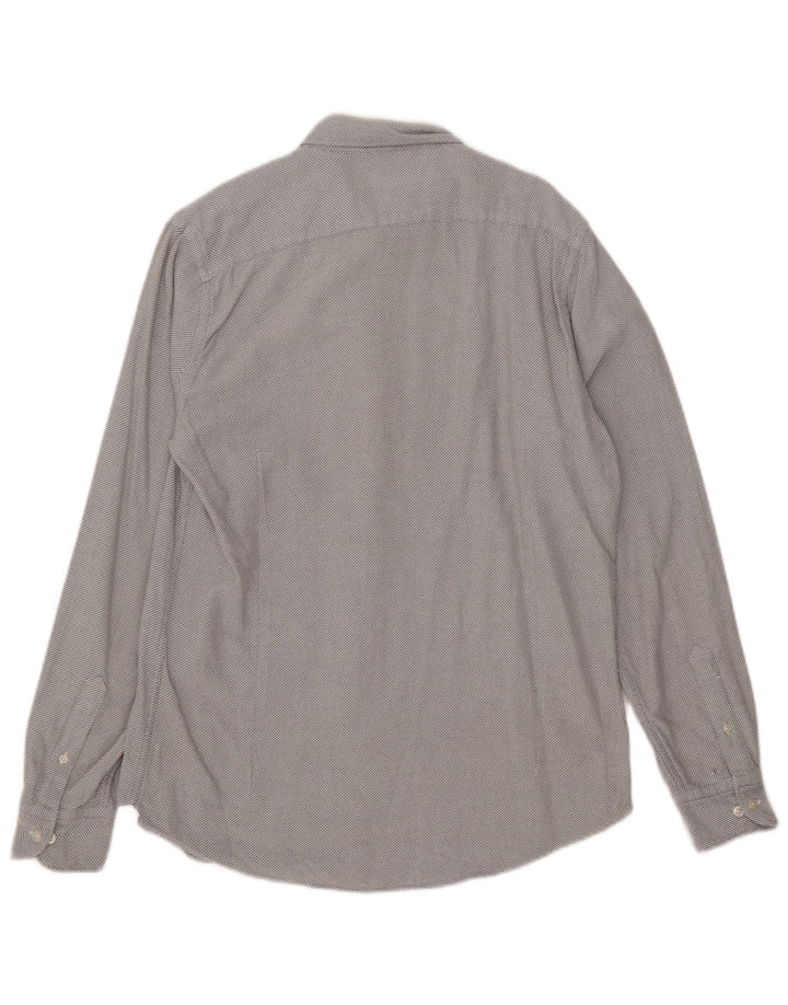 Massimo Dutti Herrenhemd Mittelgrau