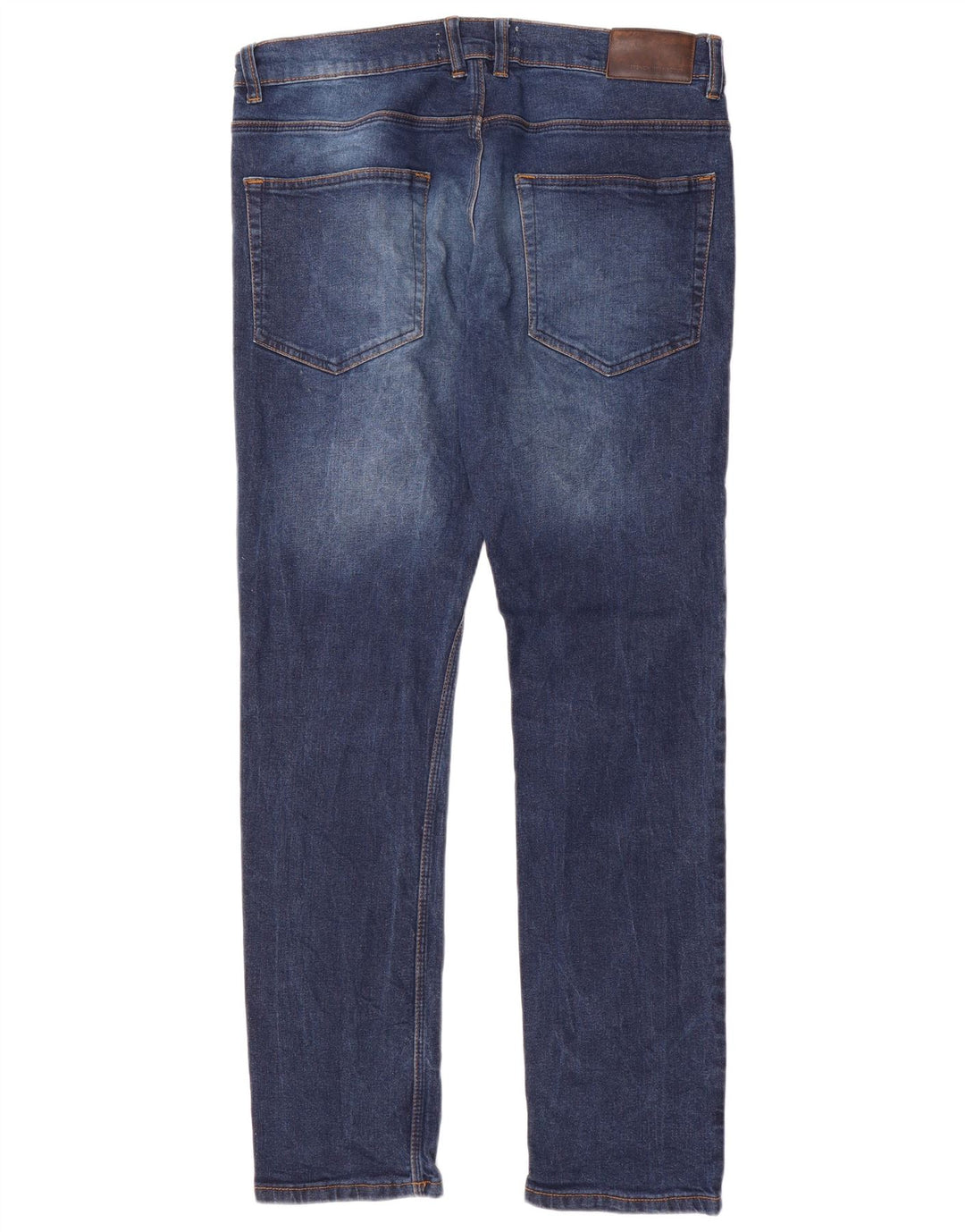 FRENCH CONNECTION Herren Slim Jeans W36 L32 Blaue Baumwolle