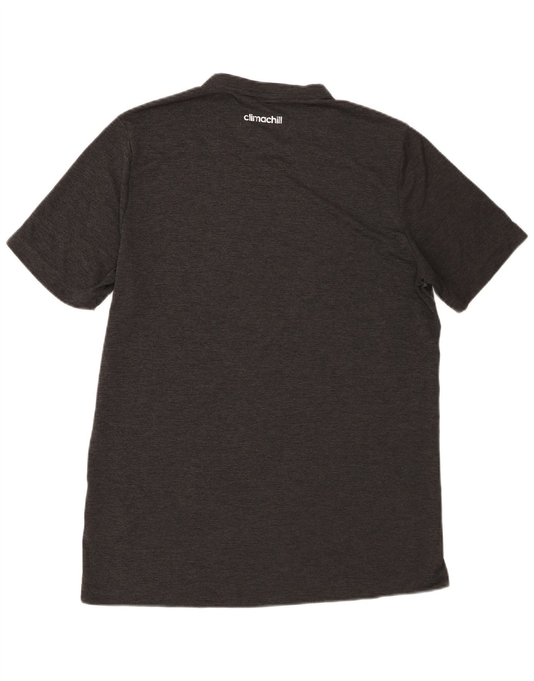 Adidas Herren Climachill T-Shirt Top Mittelgraues Polyester
